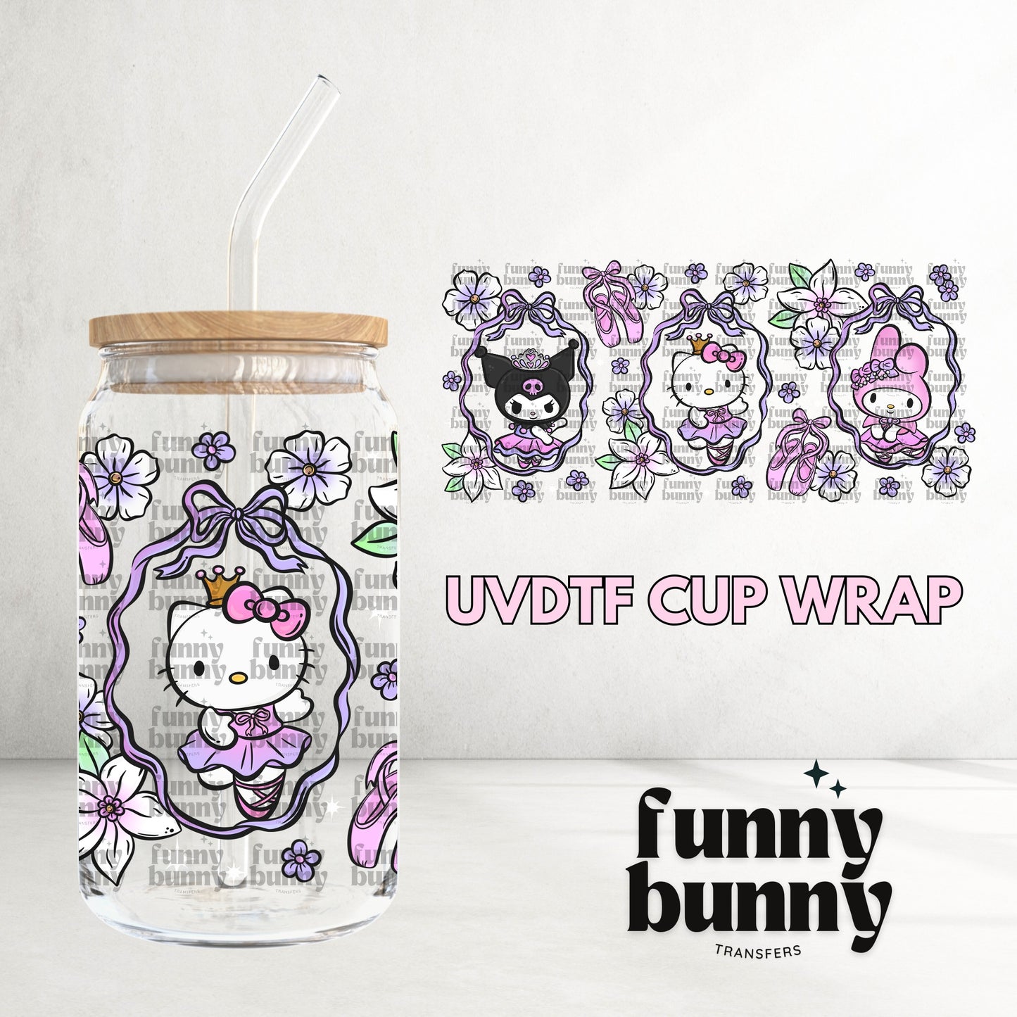 16OZ267 - 16oz UVDTF Cup Wrap