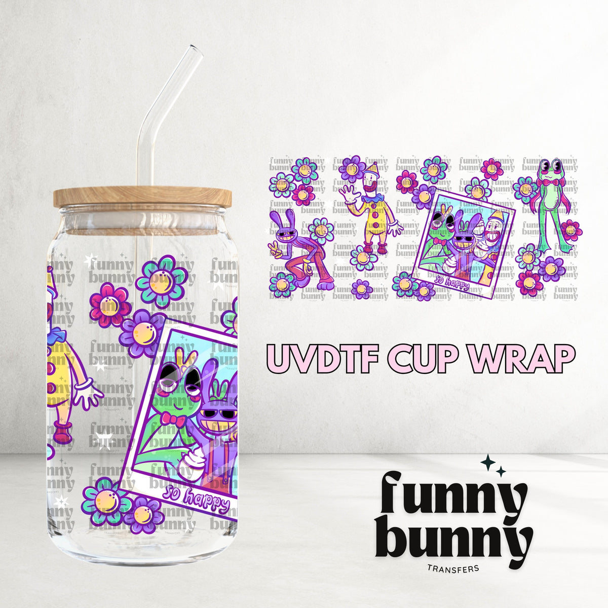 16OZ272 - 16oz UVDTF Cup Wrap