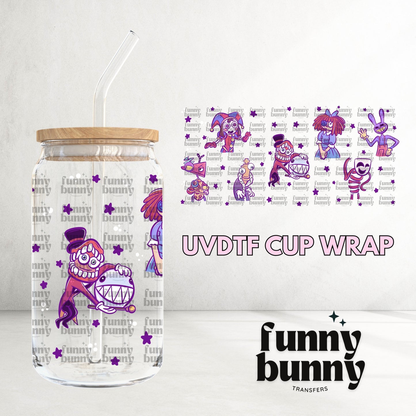 16OZ274 - 16oz UVDTF Cup Wrap