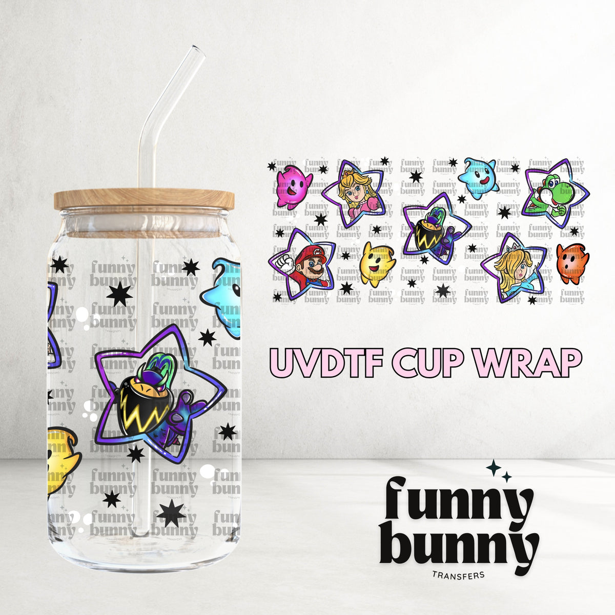 16OZ280 - 16oz UVDTF Cup Wrap