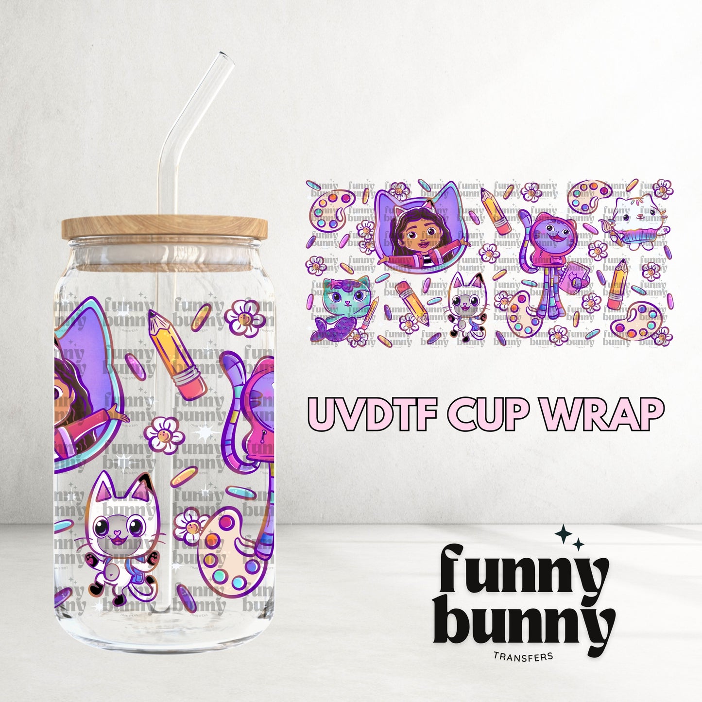 16OZ287 - 16oz UVDTF Cup Wrap