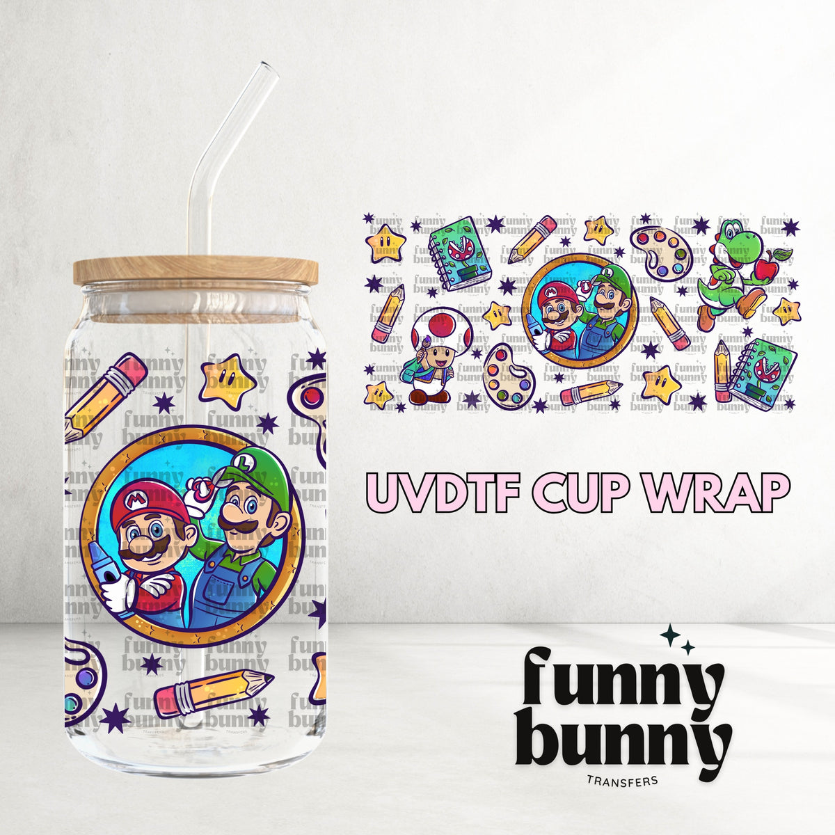 16OZ288 - 16oz UVDTF Cup Wrap