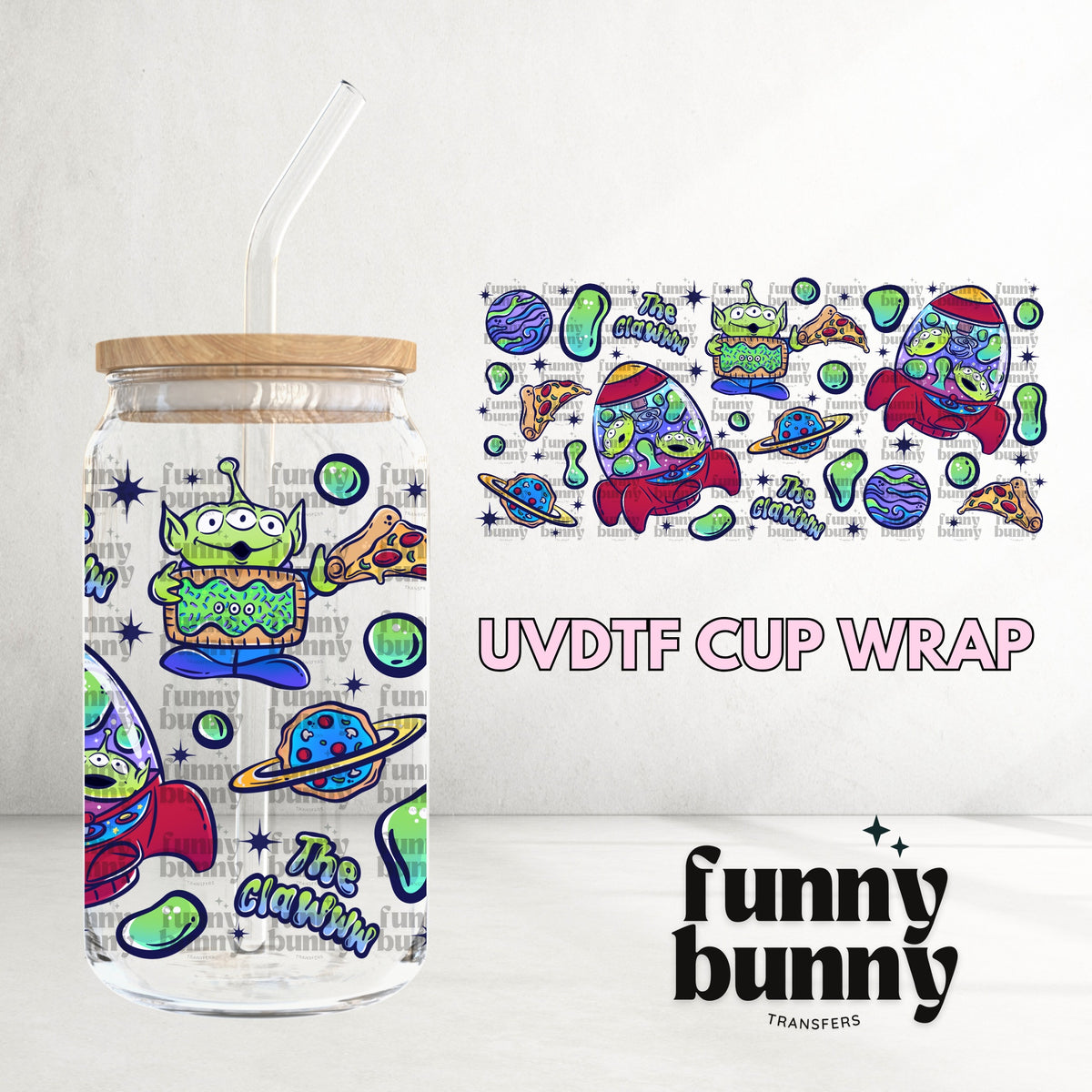 16OZ292 - 16oz UVDTF Cup Wrap