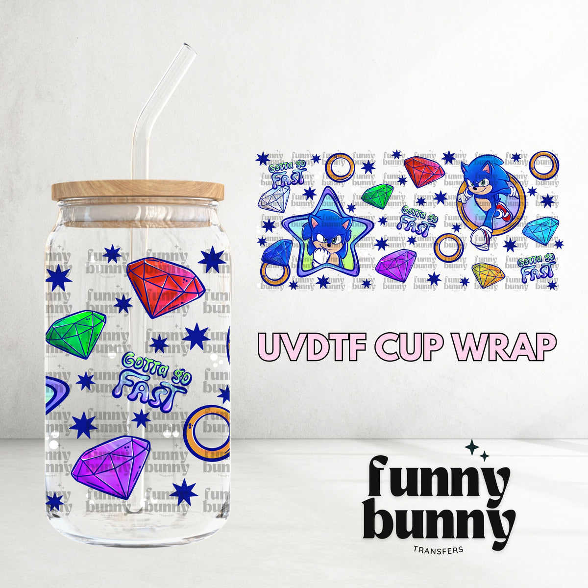 16OZ296 - 16oz UVDTF Cup Wrap