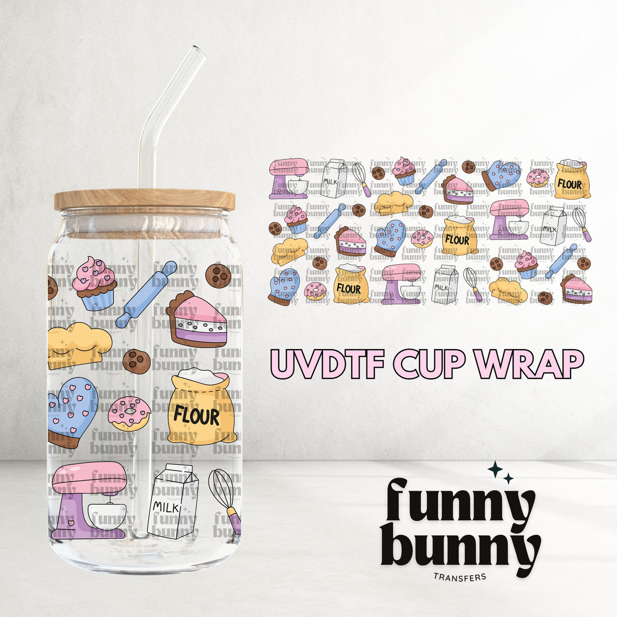 16OZ3 - 16oz UVDTF Cup Wrap