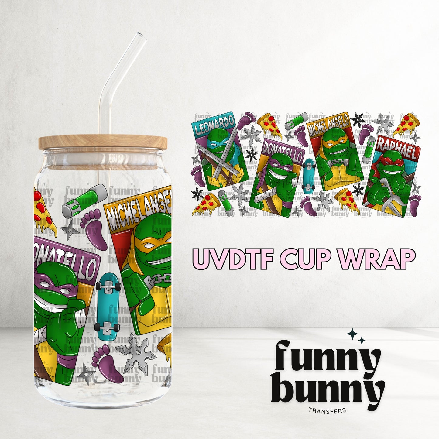 16OZ30 - 16oz UVDTF Cup Wrap