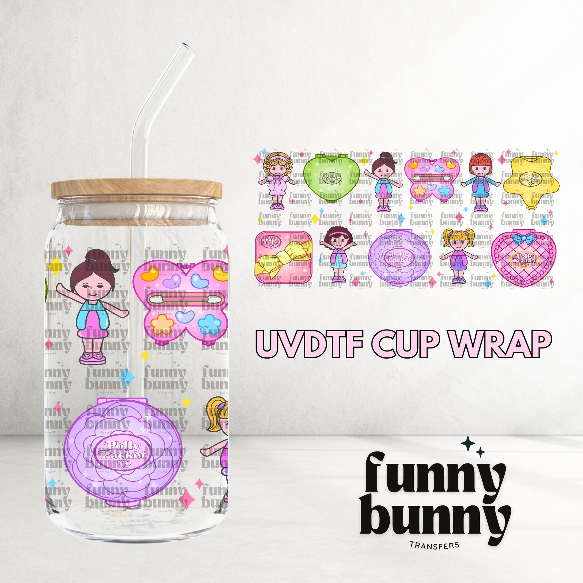 16OZ300 - 16oz UVDTF Cup Wrap