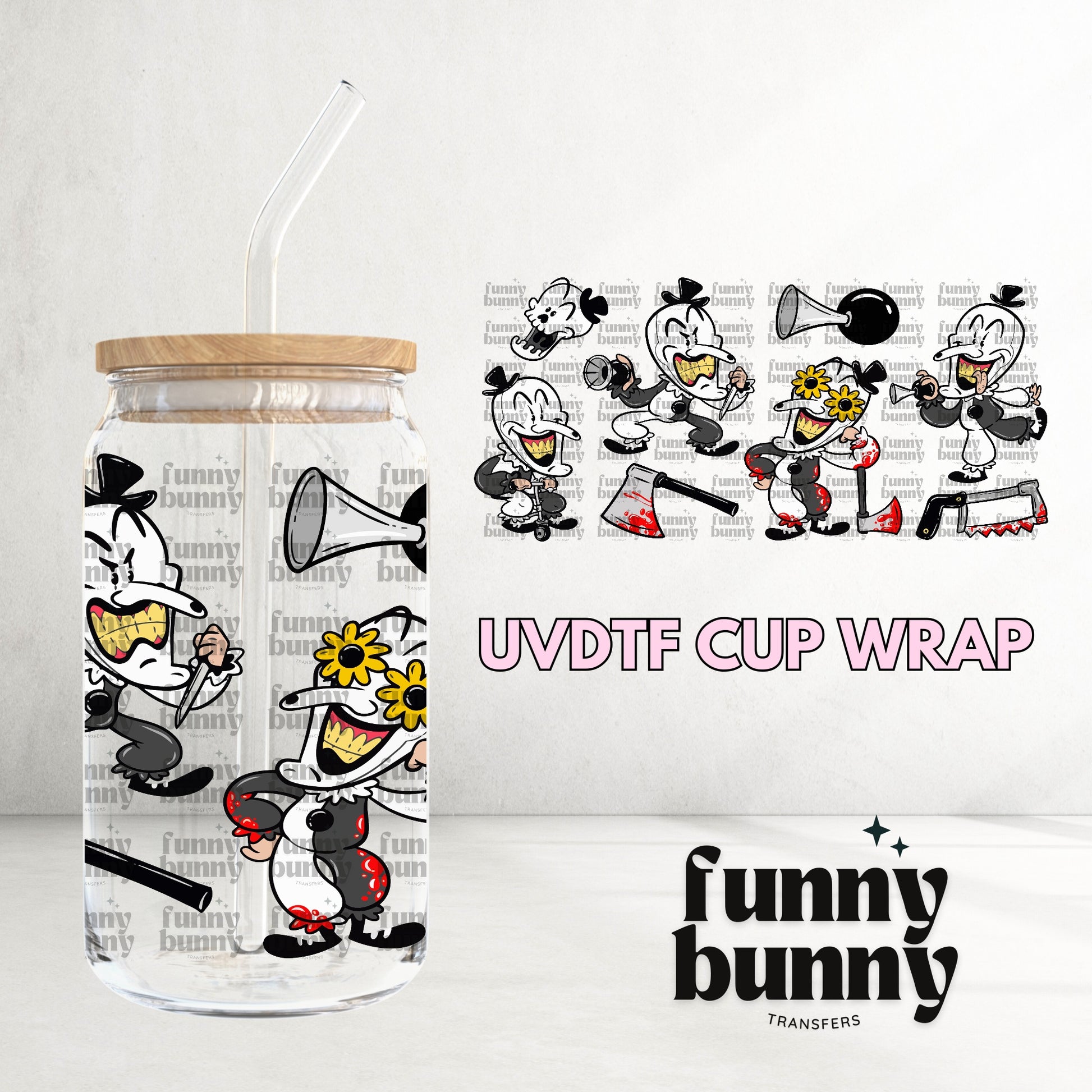 16OZ301 - 16oz UVDTF Cup Wrap