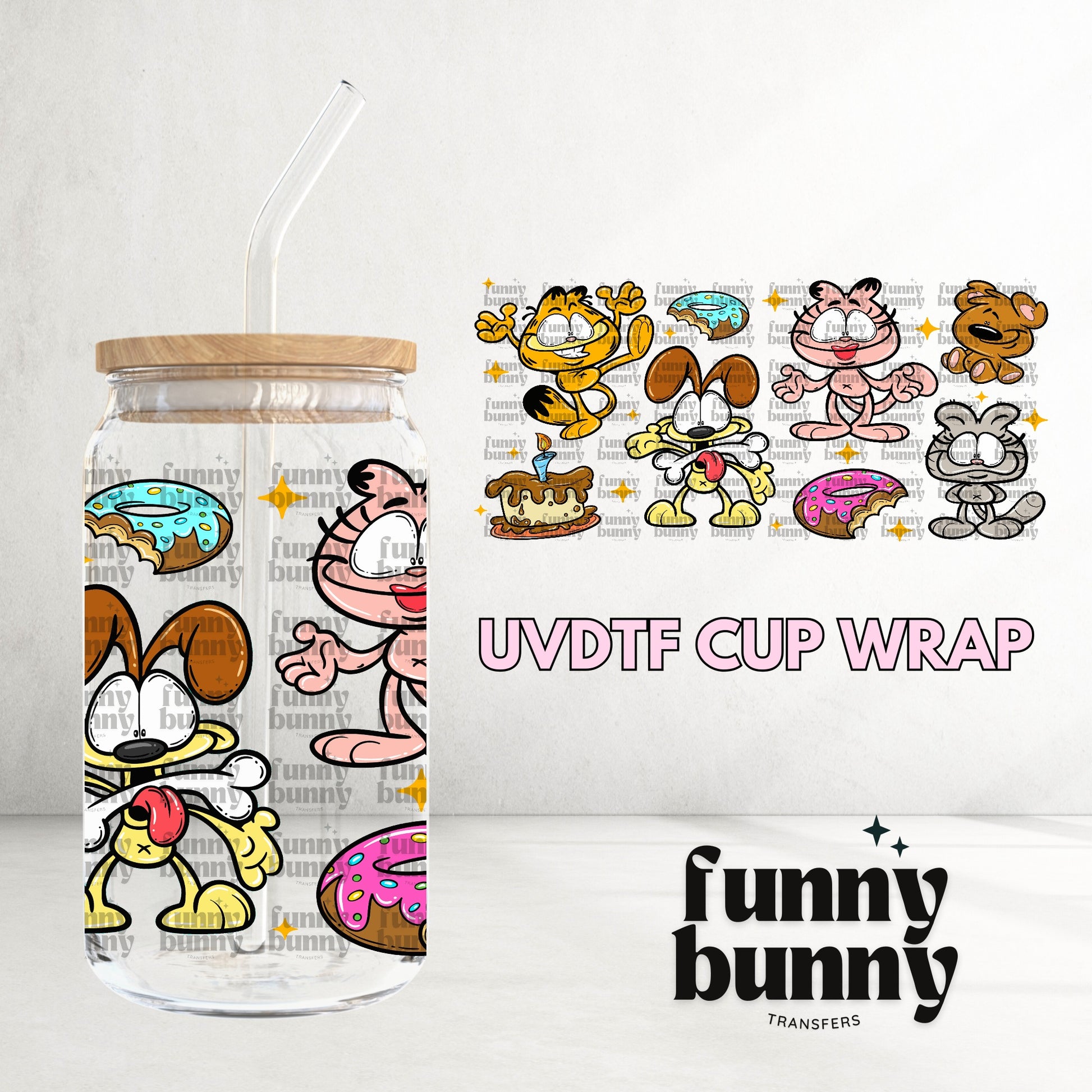 16OZ303 - 16oz UVDTF Cup Wrap
