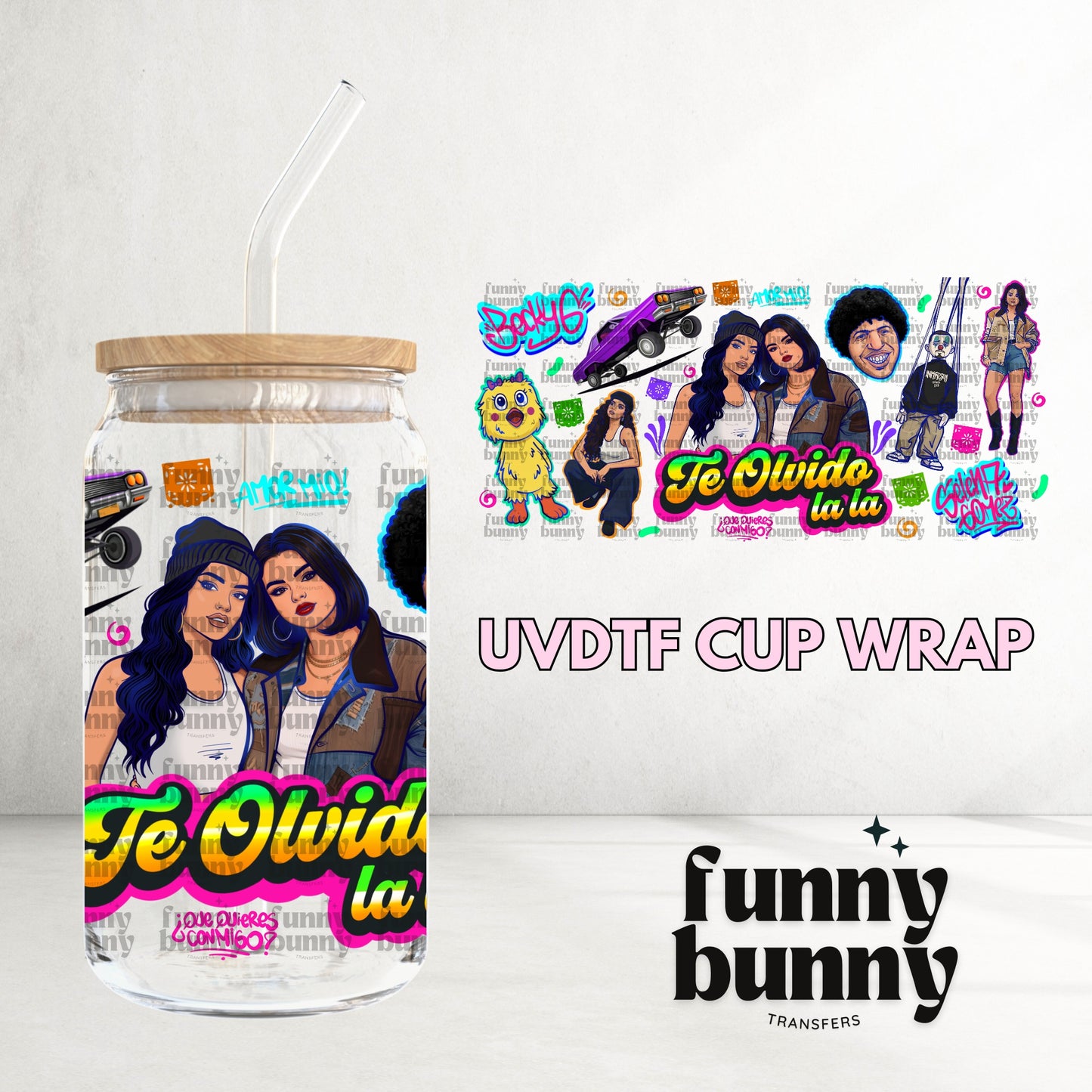 16OZ310 - 16oz UVDTF Cup Wrap