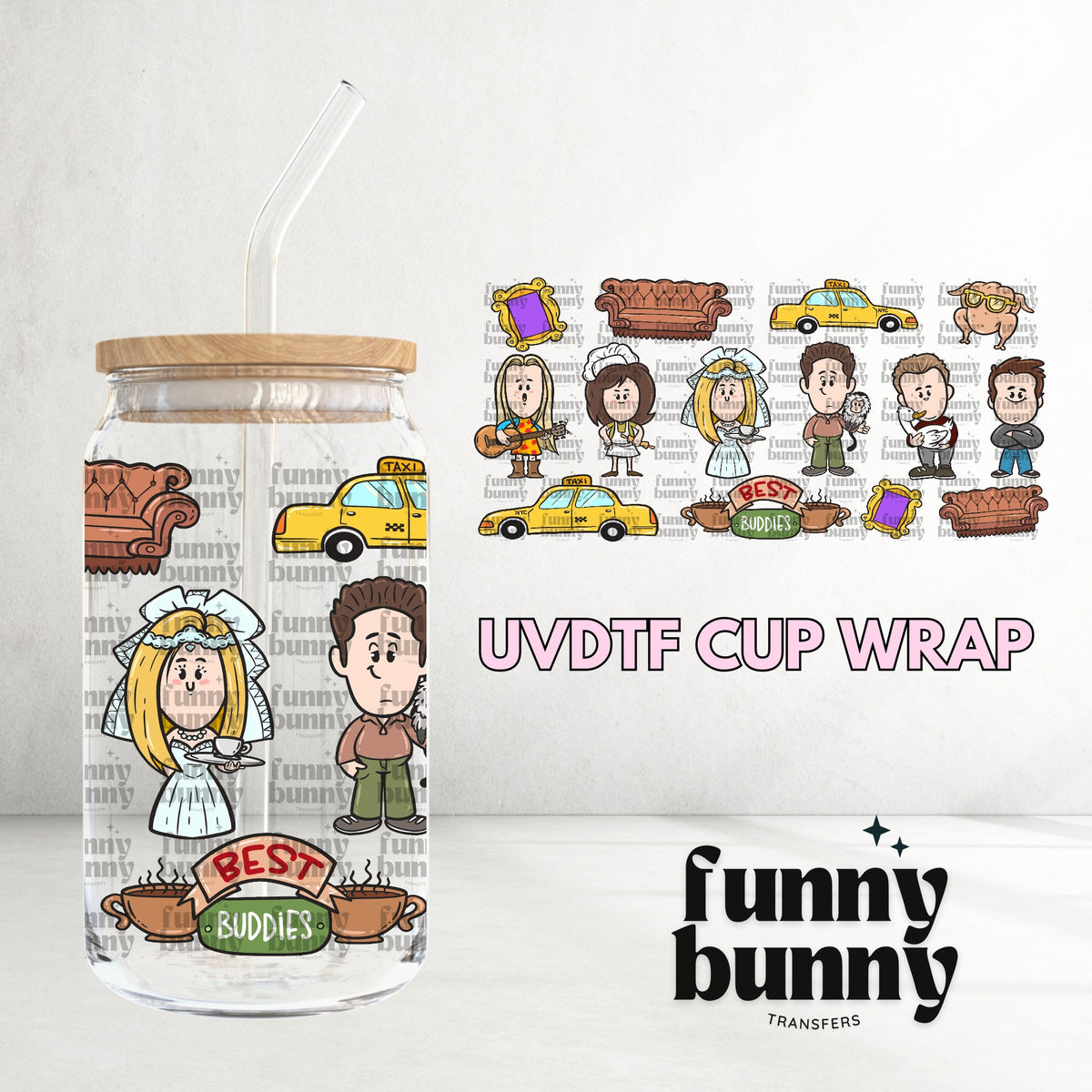 16OZ311 - 16oz UVDTF Cup Wrap