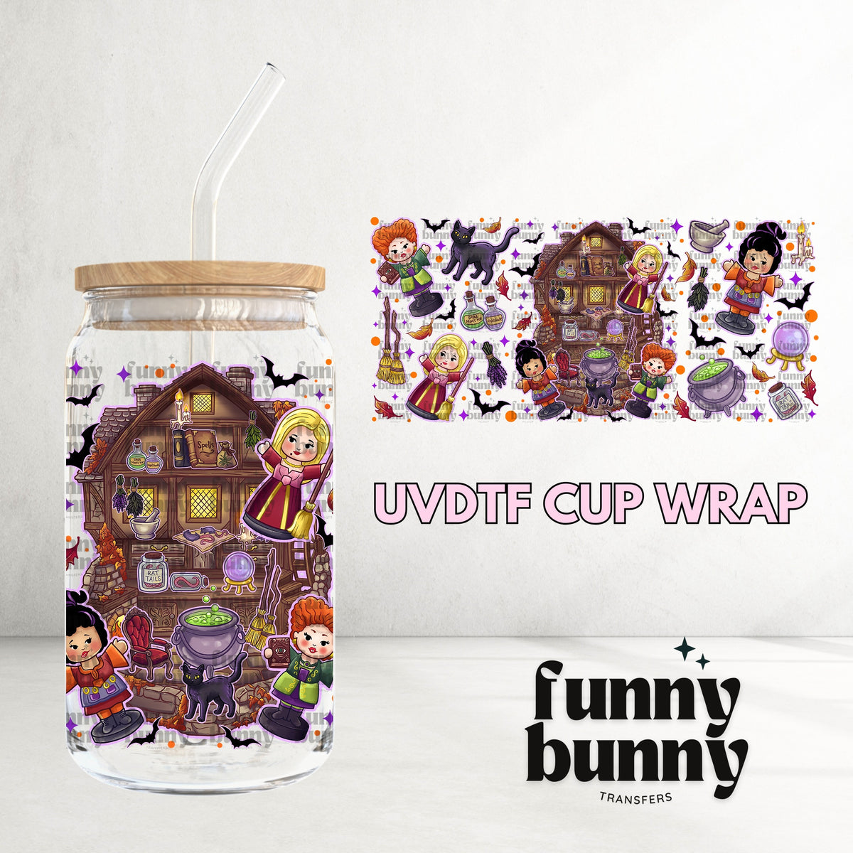 16OZ312 - 16oz UVDTF Cup Wrap