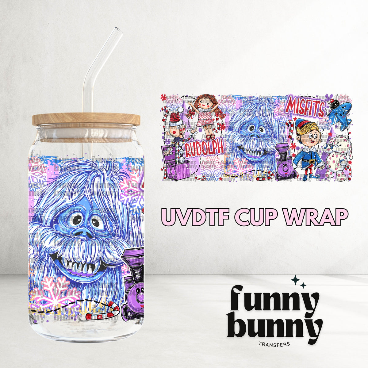 16OZ316 - 16oz UVDTF Cup Wrap