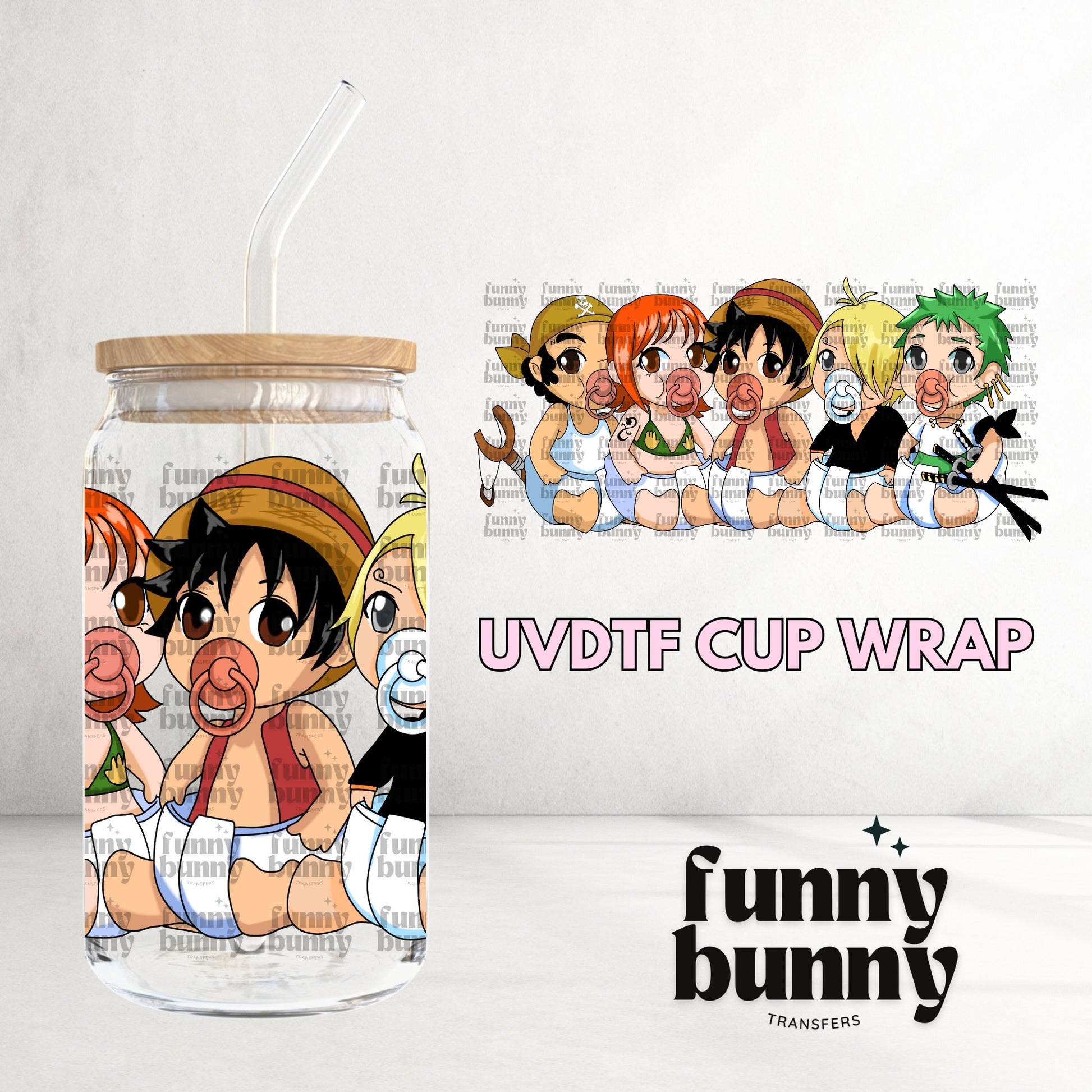 16OZ320 - 16oz UVDTF Cup Wrap
