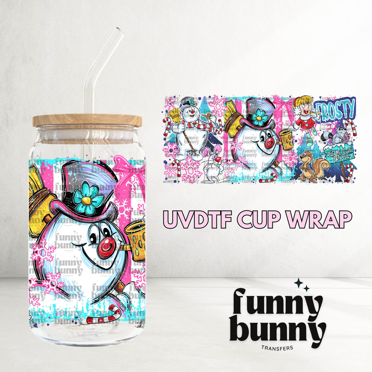 16OZ322 - 16oz UVDTF Cup Wrap