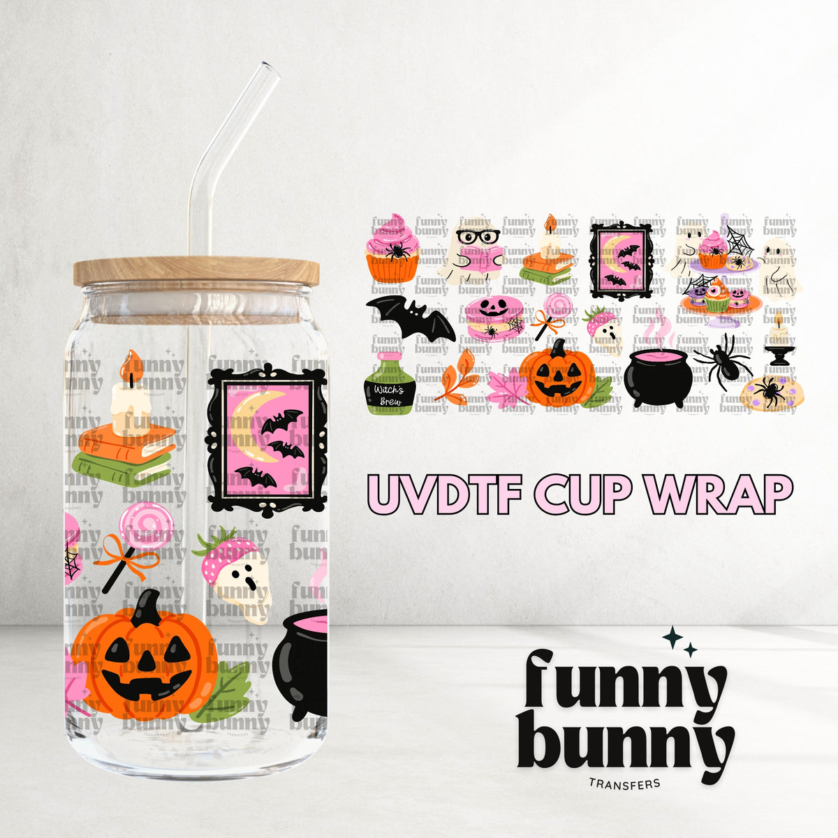 16OZ335 - 16oz UVDTF Cup Wrap