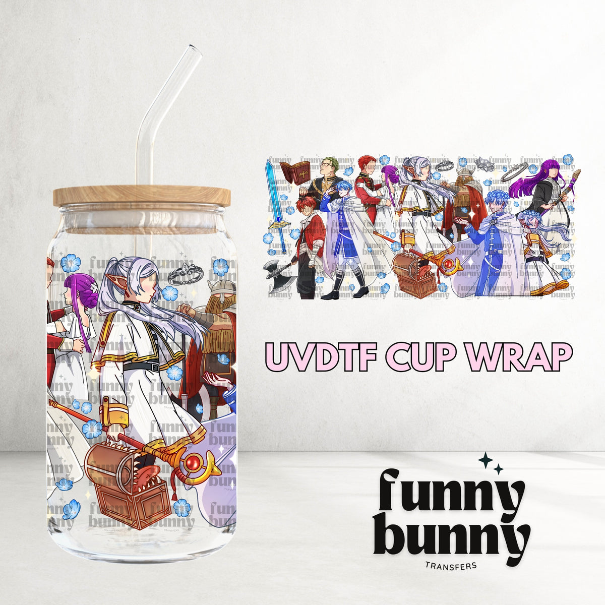 16OZ346 - 16oz UVDTF Cup Wrap