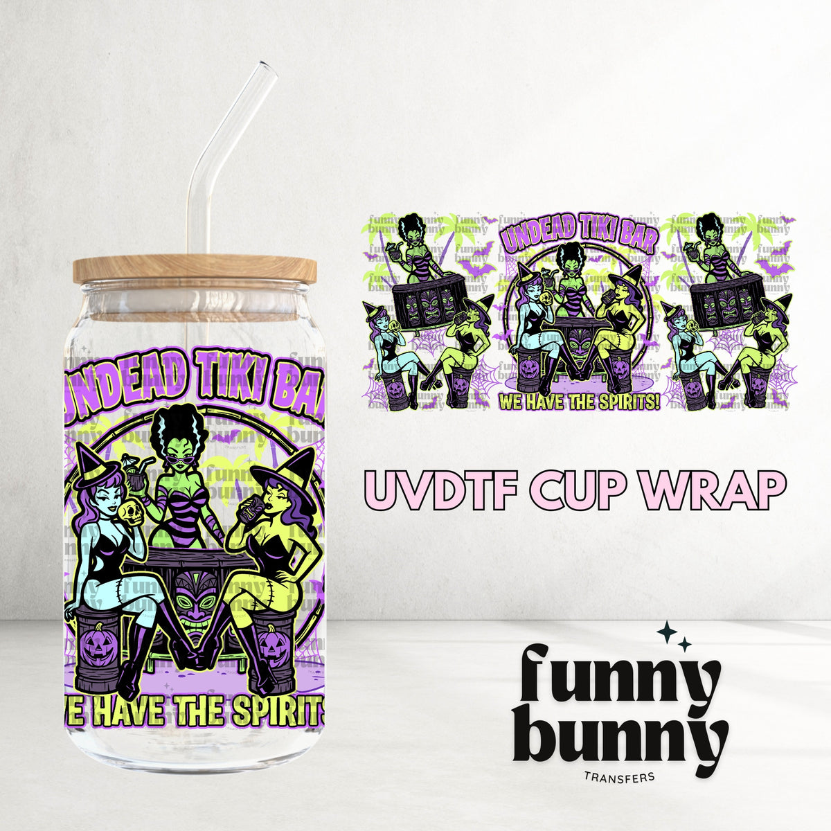 16OZ35 - 16oz UVDTF Cup Wrap