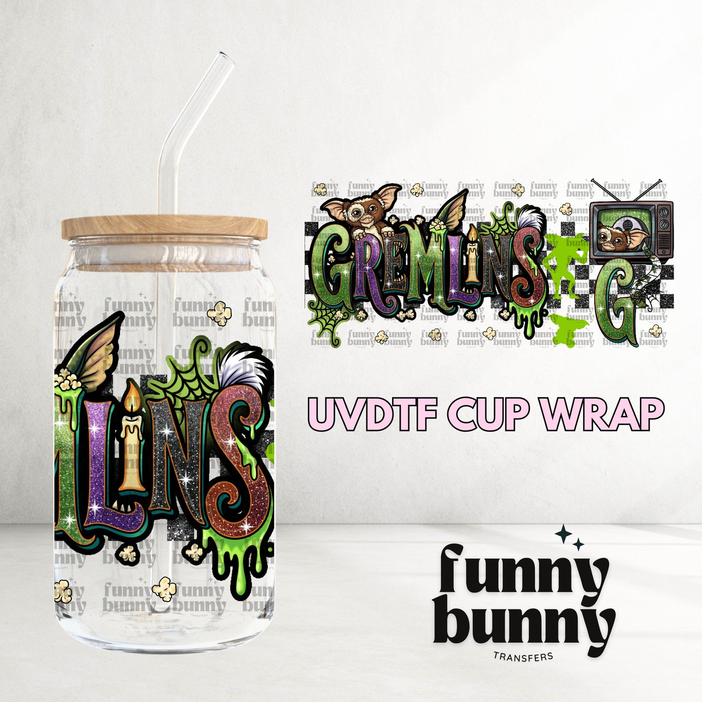 16OZ351 - 16oz UVDTF Cup Wrap