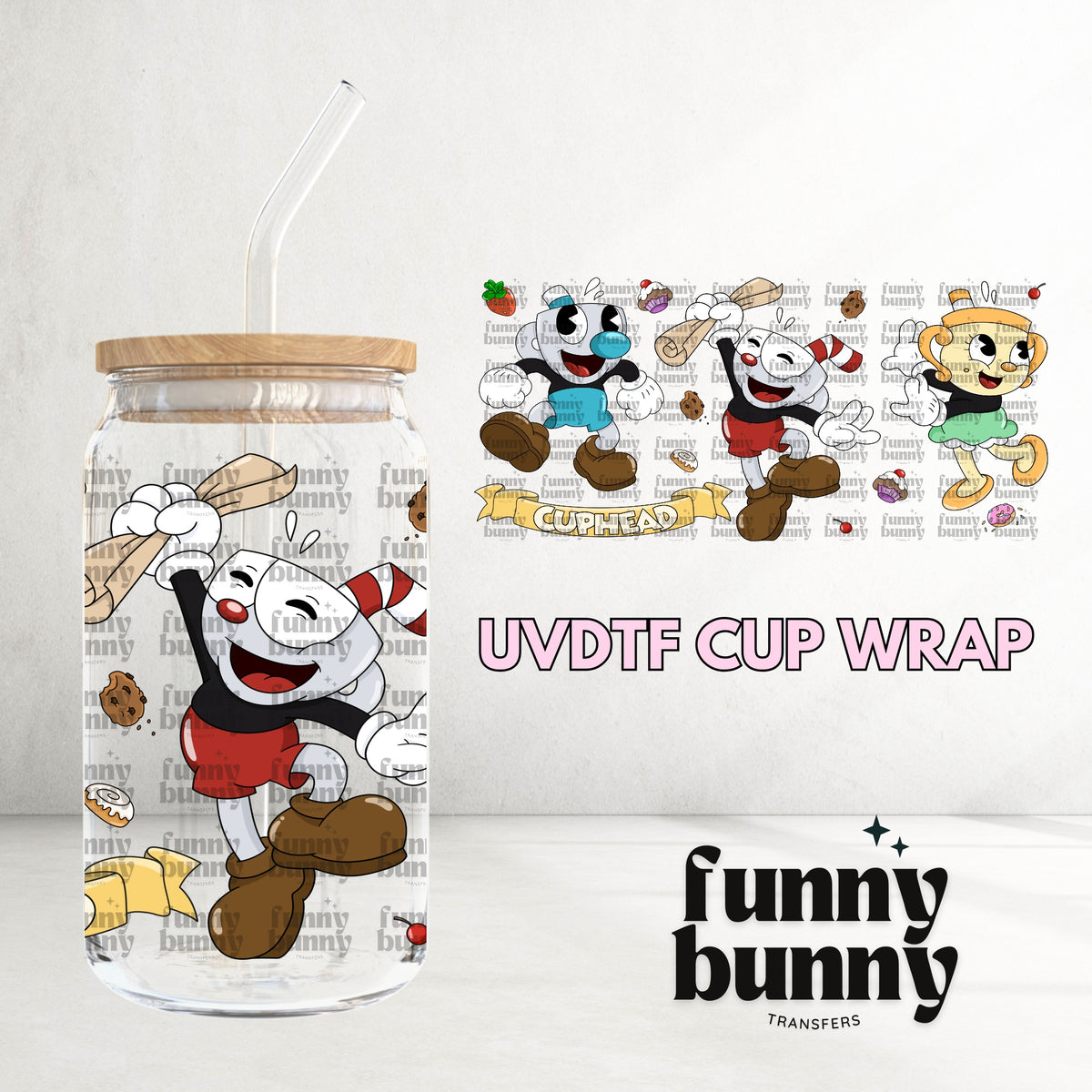 16OZ356 - 16oz UVDTF Cup Wrap