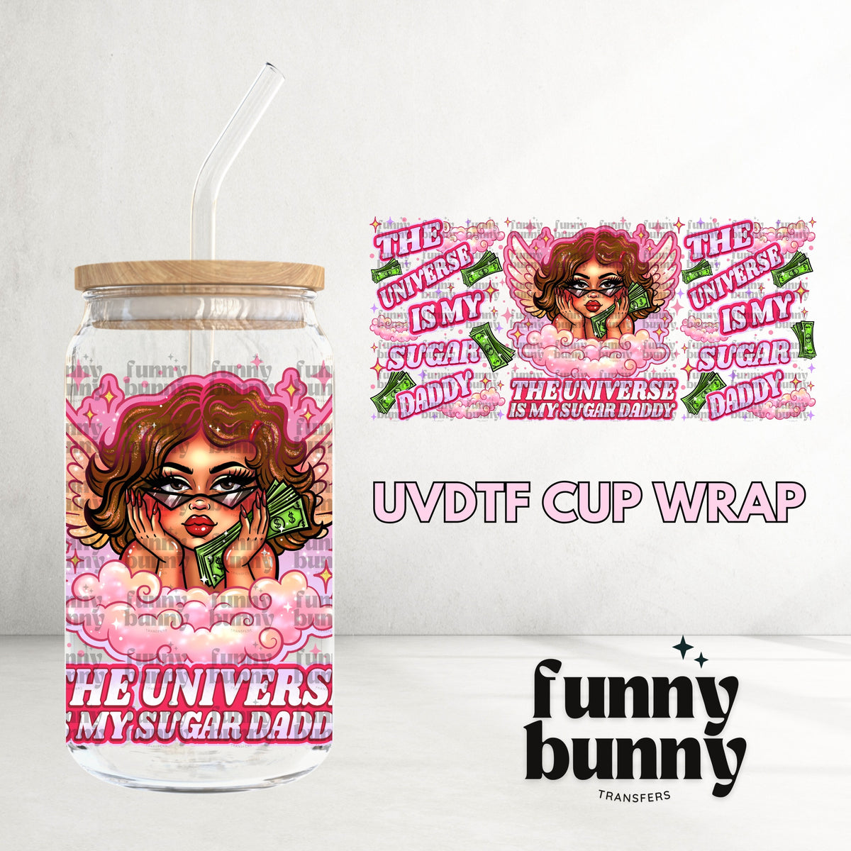 16OZ36 - 16oz UVDTF Cup Wrap