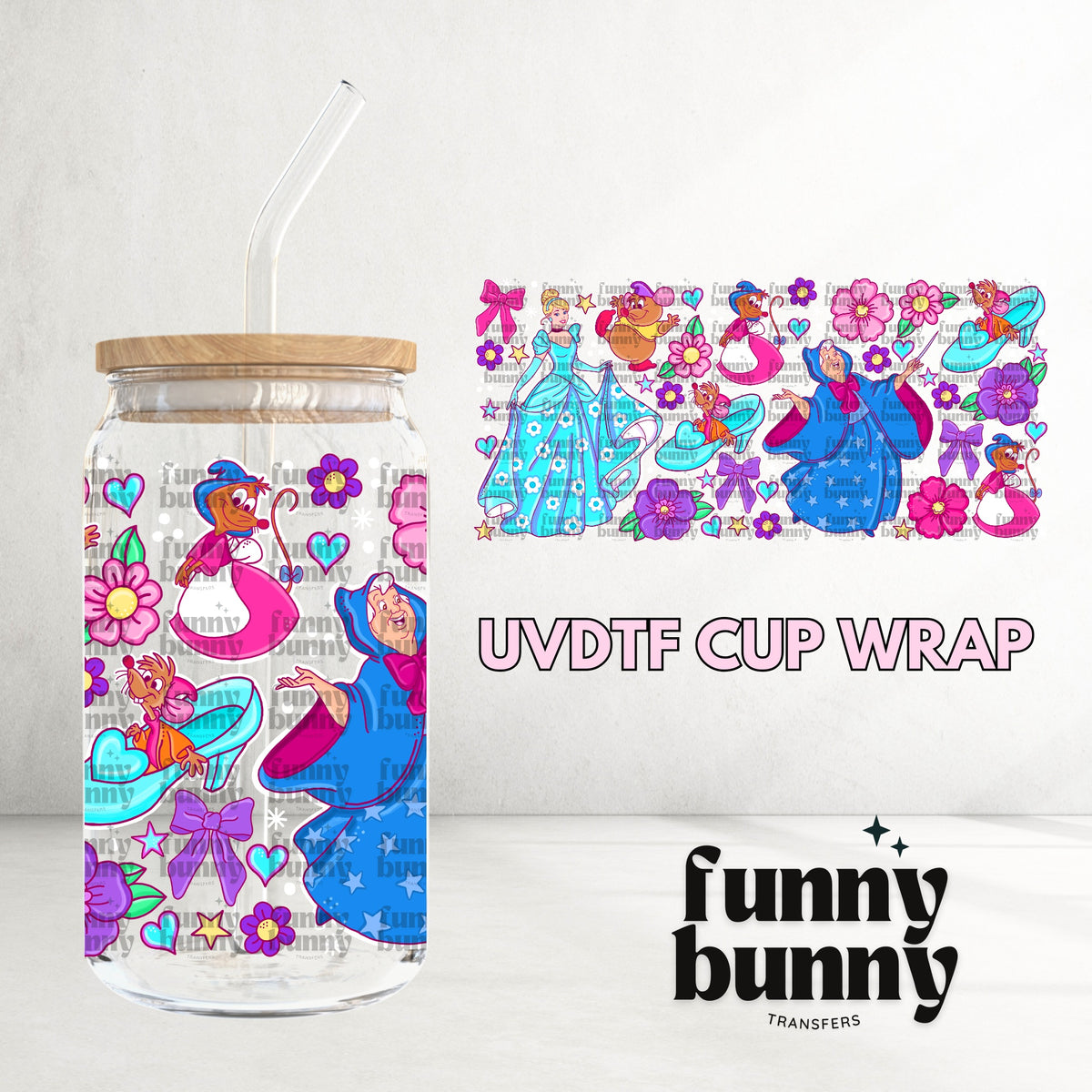 16OZ371 - 16oz UVDTF Cup Wrap