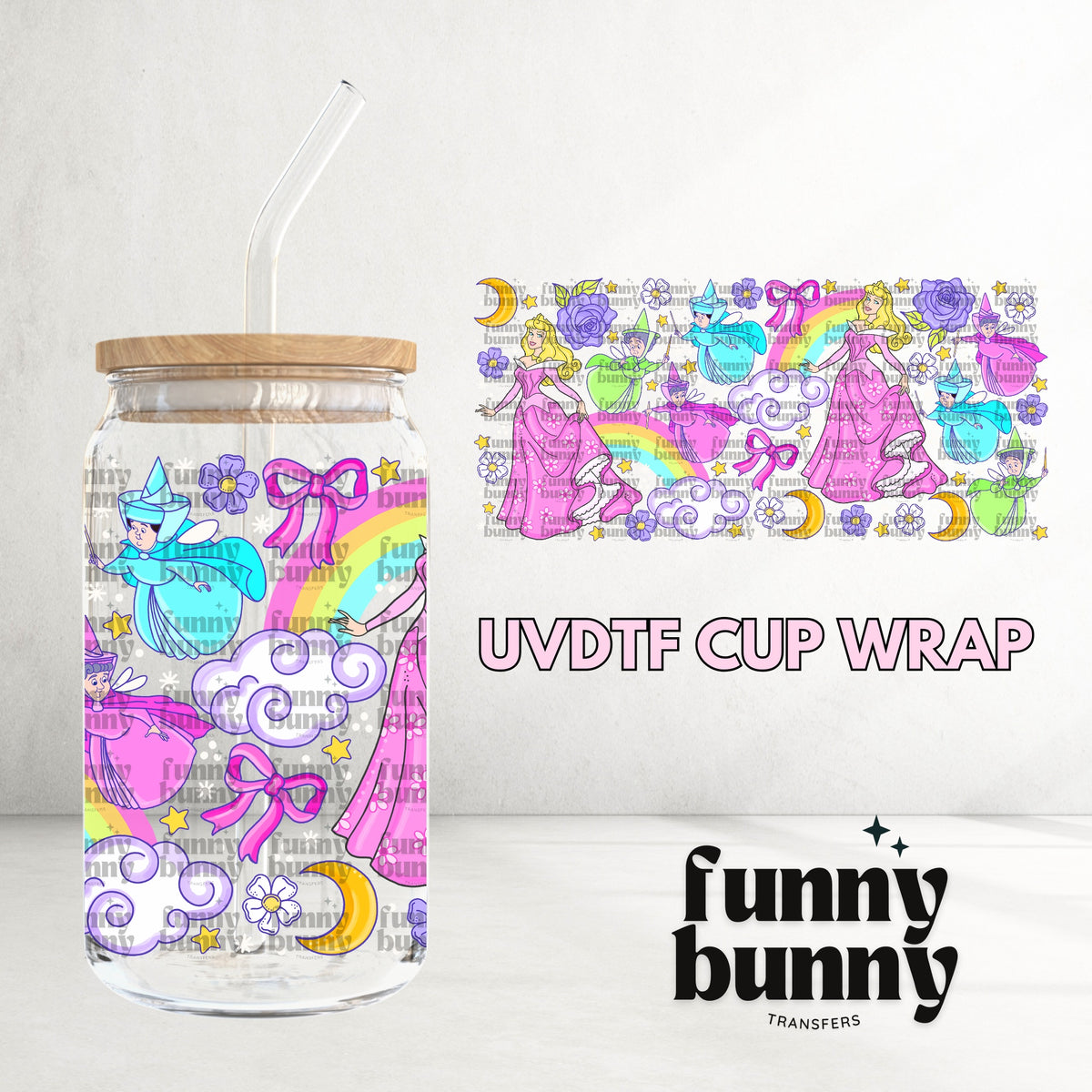 16OZ372 - 16oz UVDTF Cup Wrap
