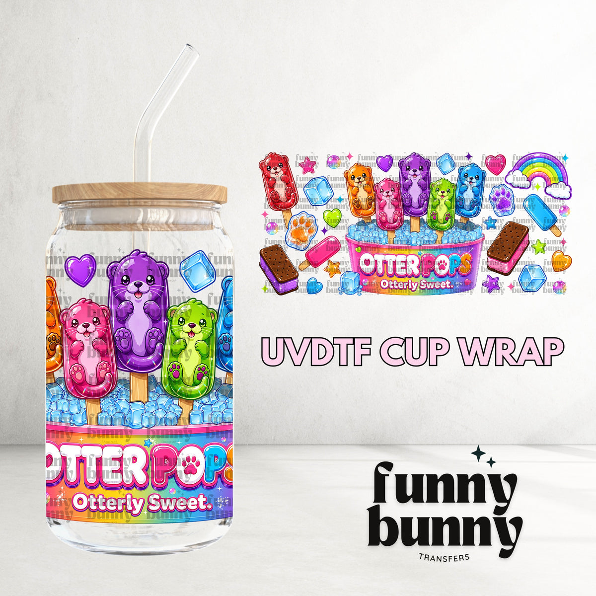 16OZ388 - 16oz UVDTF Cup Wrap