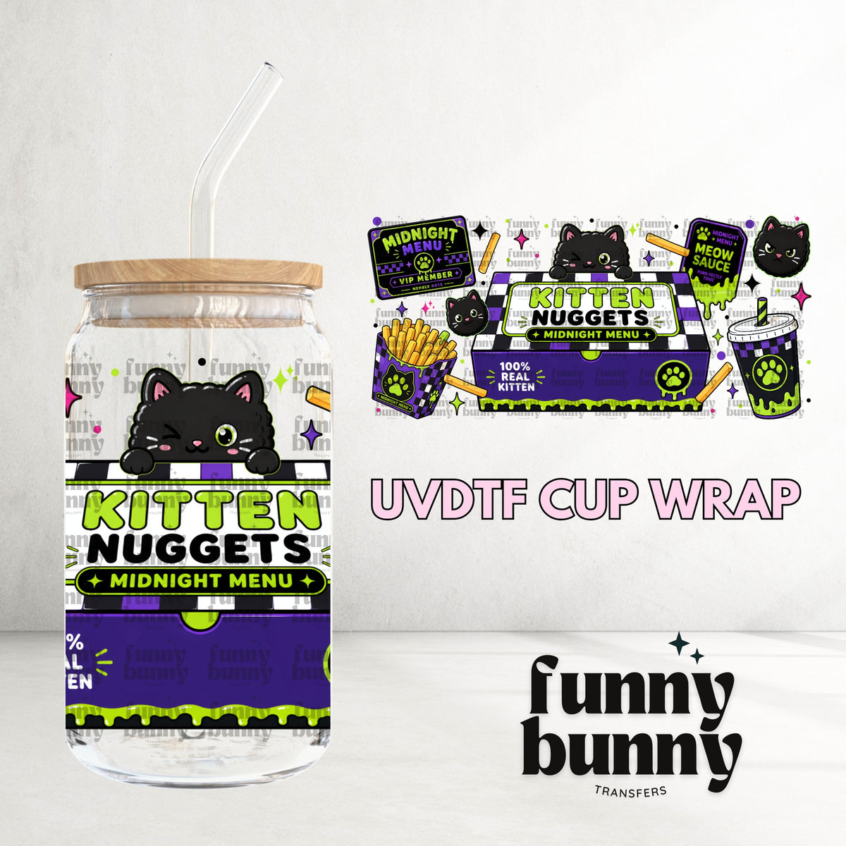 16OZ389 - 16oz UVDTF Cup Wrap