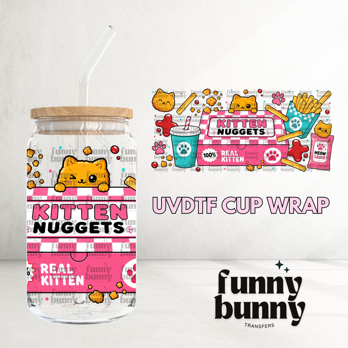 16OZ394 - 16oz UVDTF Cup Wrap