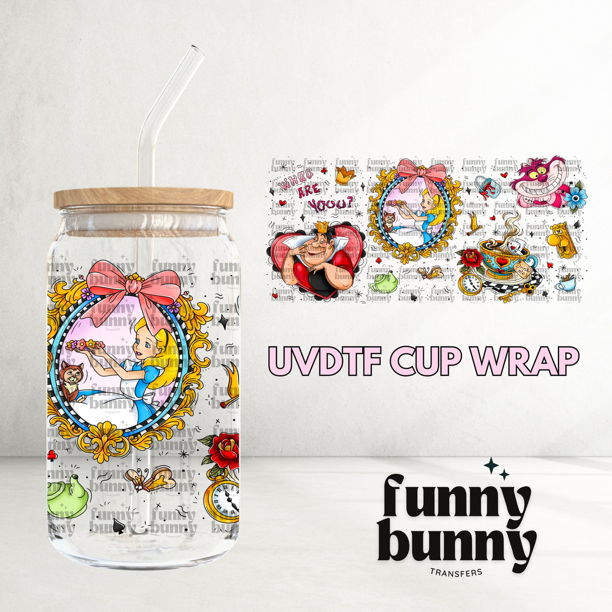 16OZ40 - 16oz UVDTF Cup Wrap
