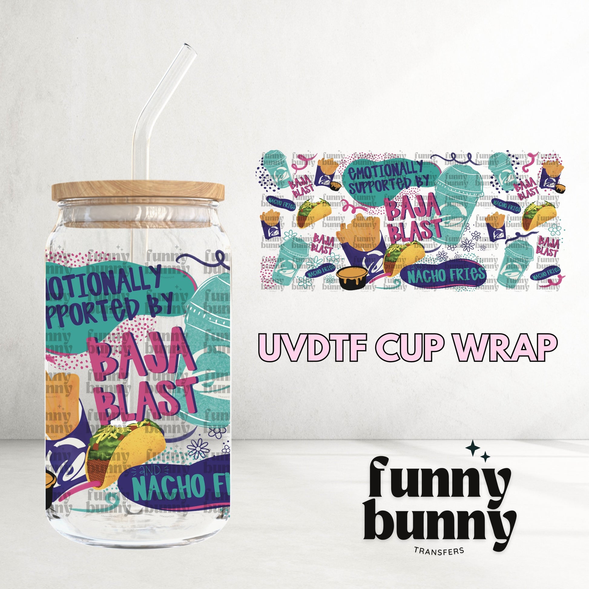 16OZ401 - 16oz UVDTF Cup Wrap