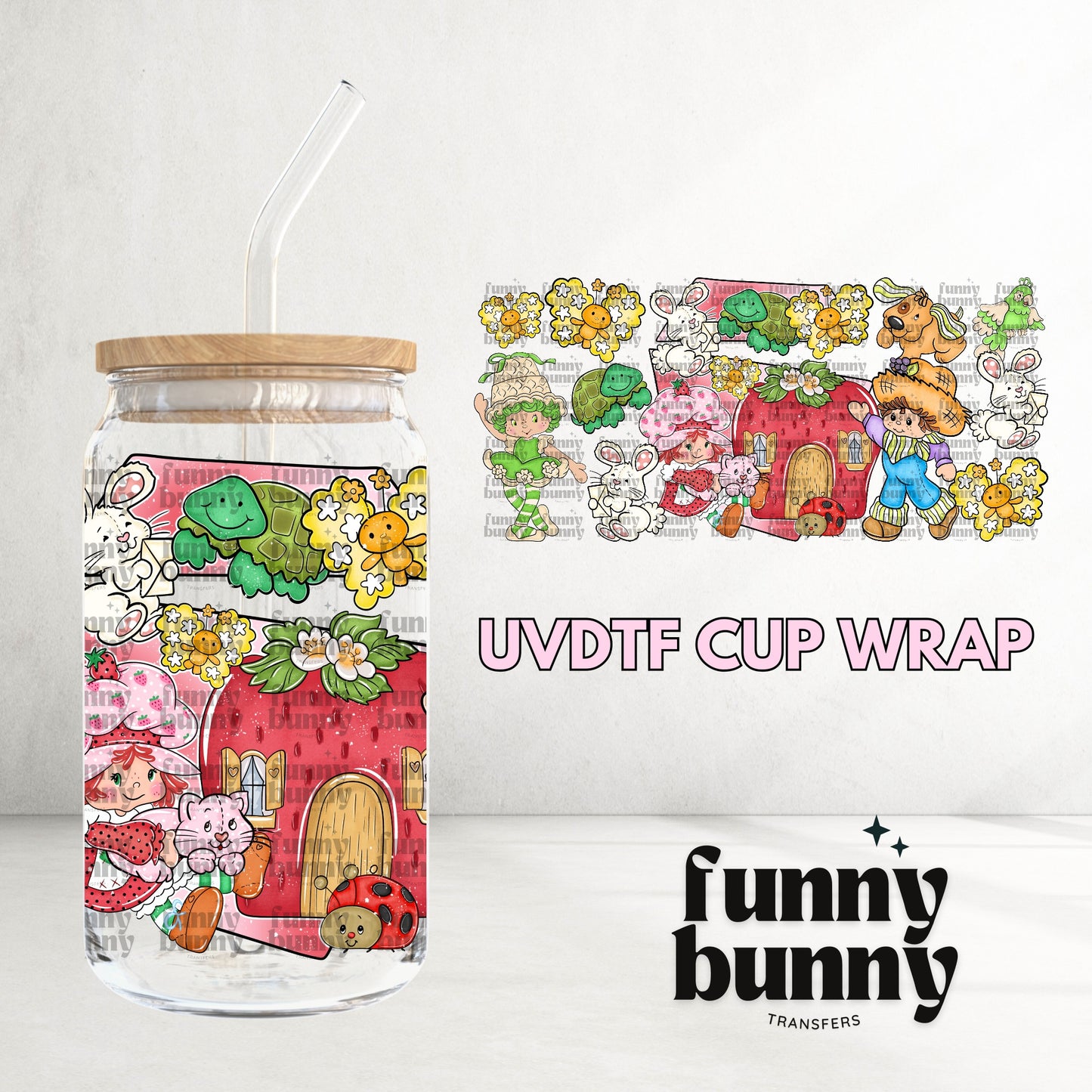 16OZ407 - 16oz UVDTF Cup Wrap