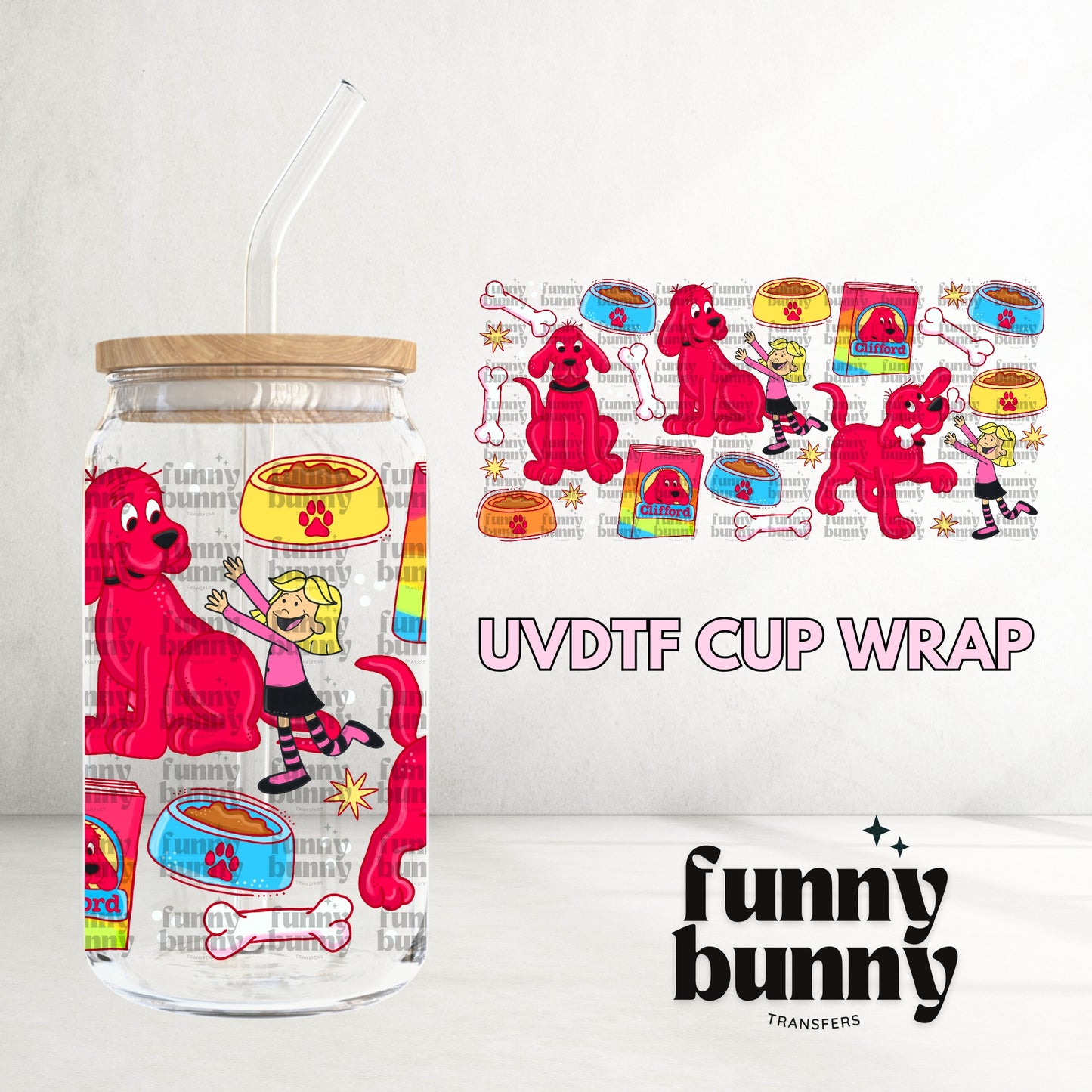 16OZ410 - 16oz UVDTF Cup Wrap