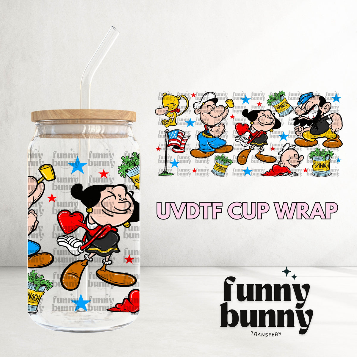 16OZ417 - 16oz UVDTF Cup Wrap