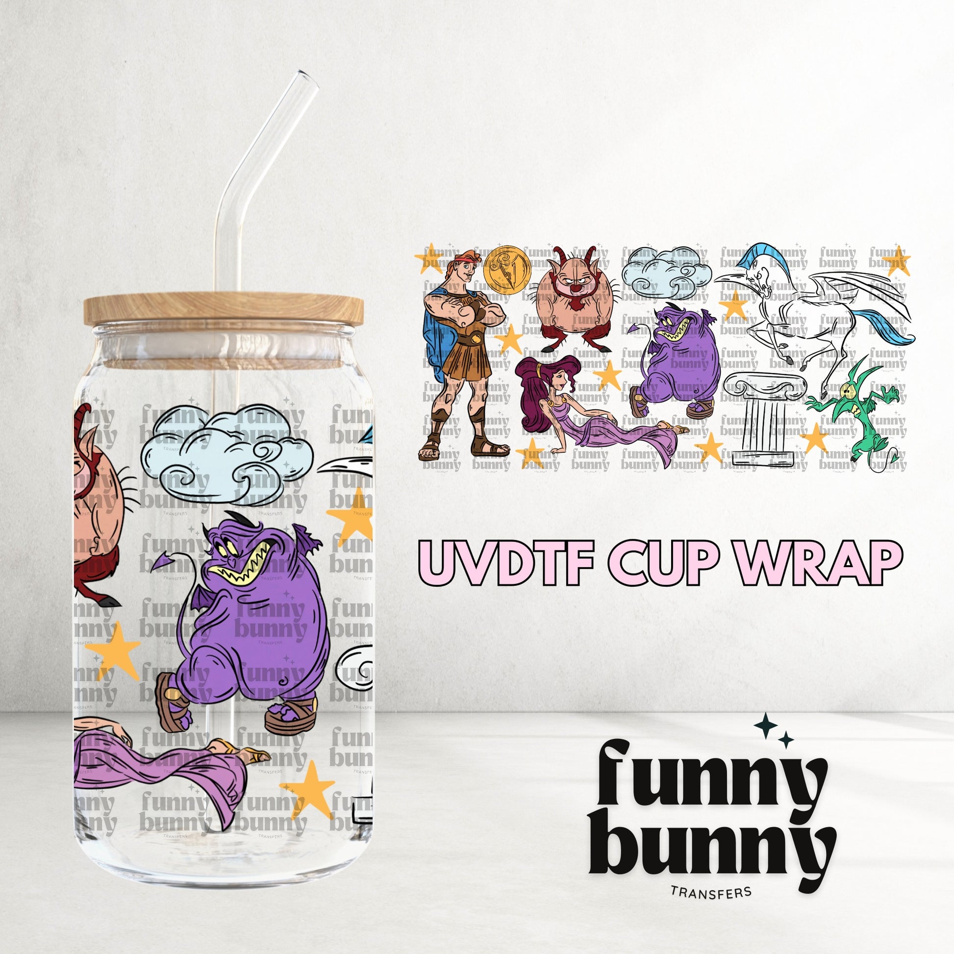 16OZ420 - 16oz UVDTF Cup Wrap