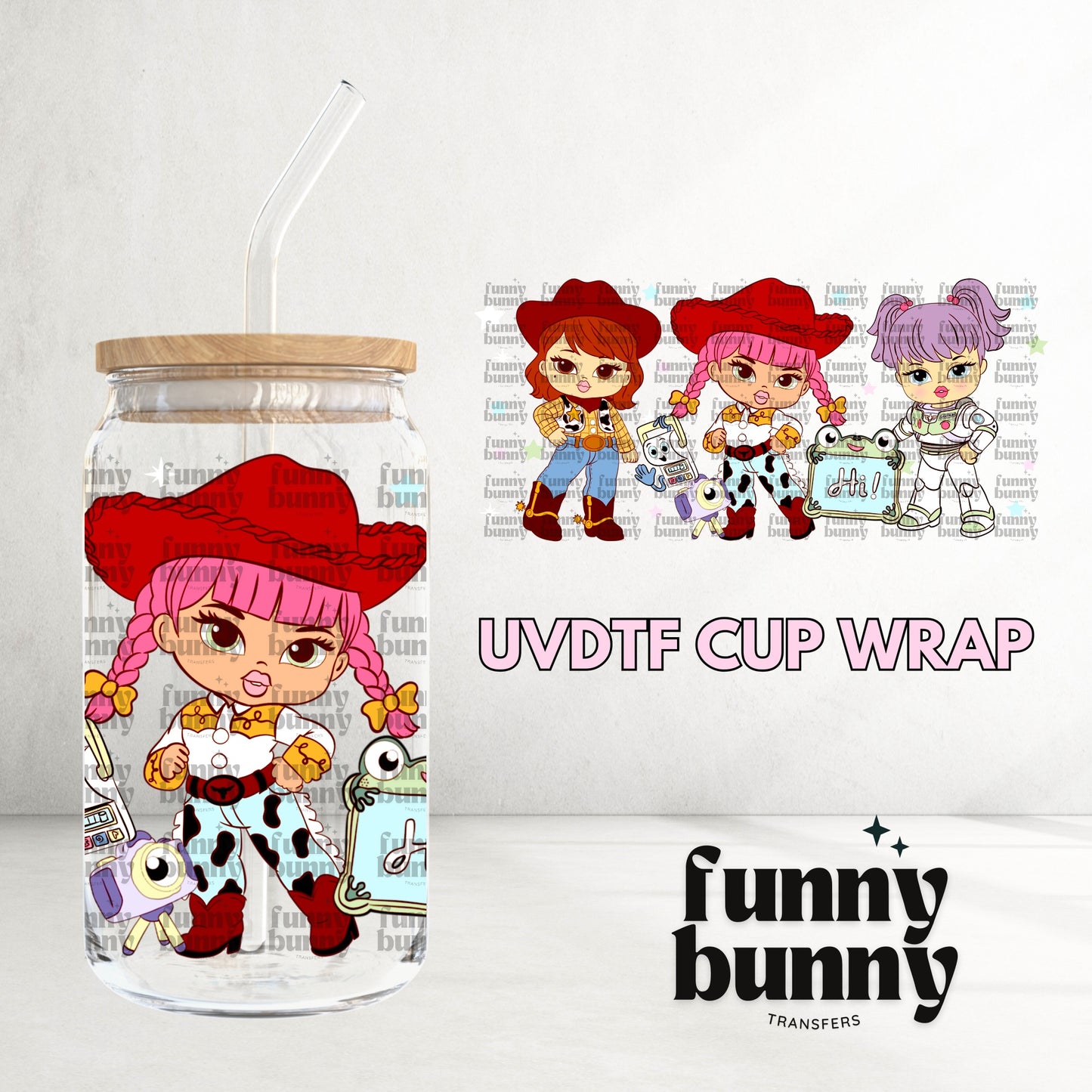 16OZ427 - 16oz UVDTF Cup Wrap
