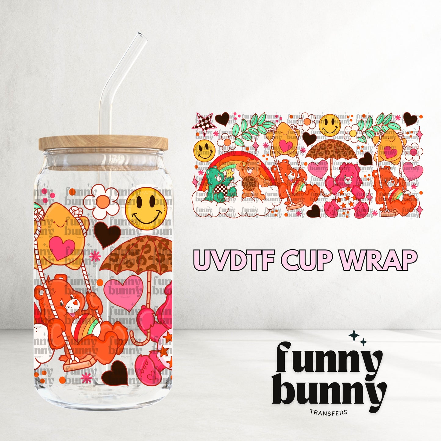 16OZ428 - 16oz UVDTF Cup Wrap