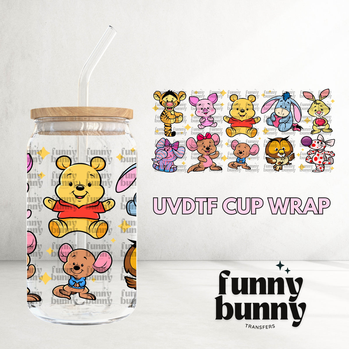 16OZ429 - 16oz UVDTF Cup Wrap