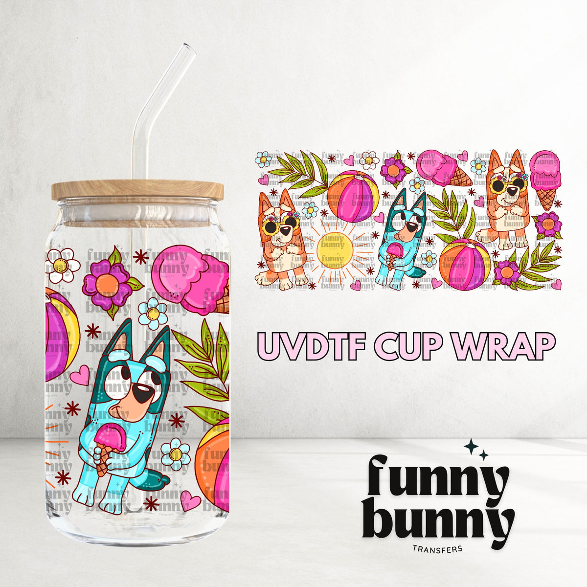 16OZ430 - 16oz UVDTF Cup Wrap