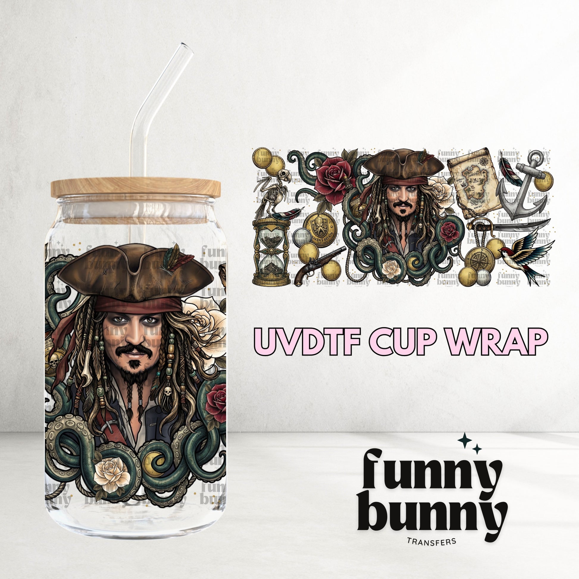 16OZ431 - 16oz UVDTF Cup Wrap