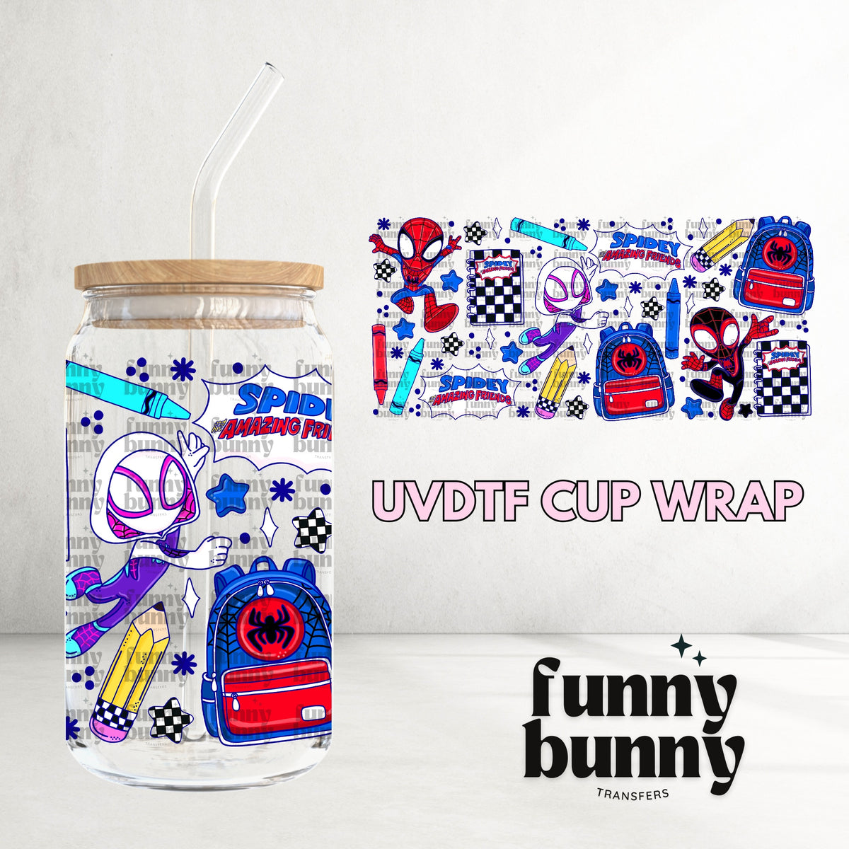 16OZ433 - 16oz UVDTF Cup Wrap