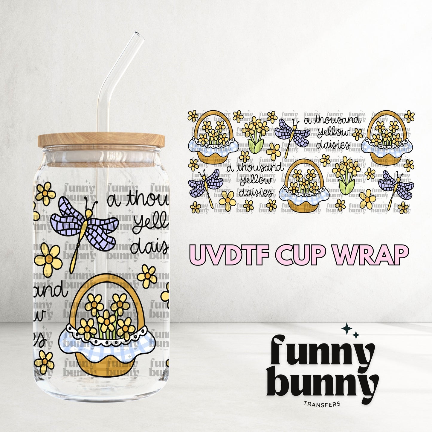 16OZ434 - 16oz UVDTF Cup Wrap