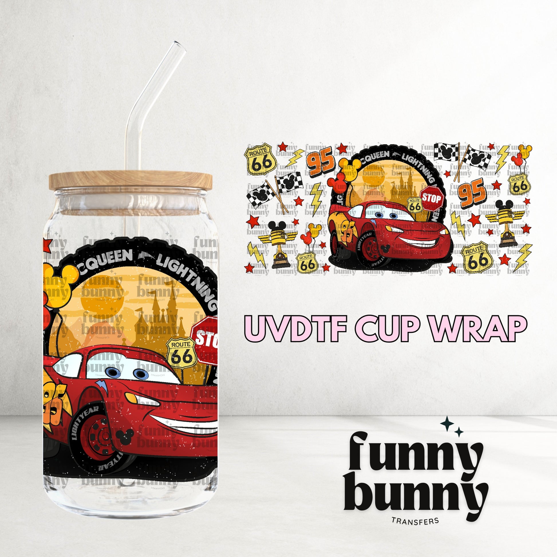16OZ435 - 16oz UVDTF Cup Wrap
