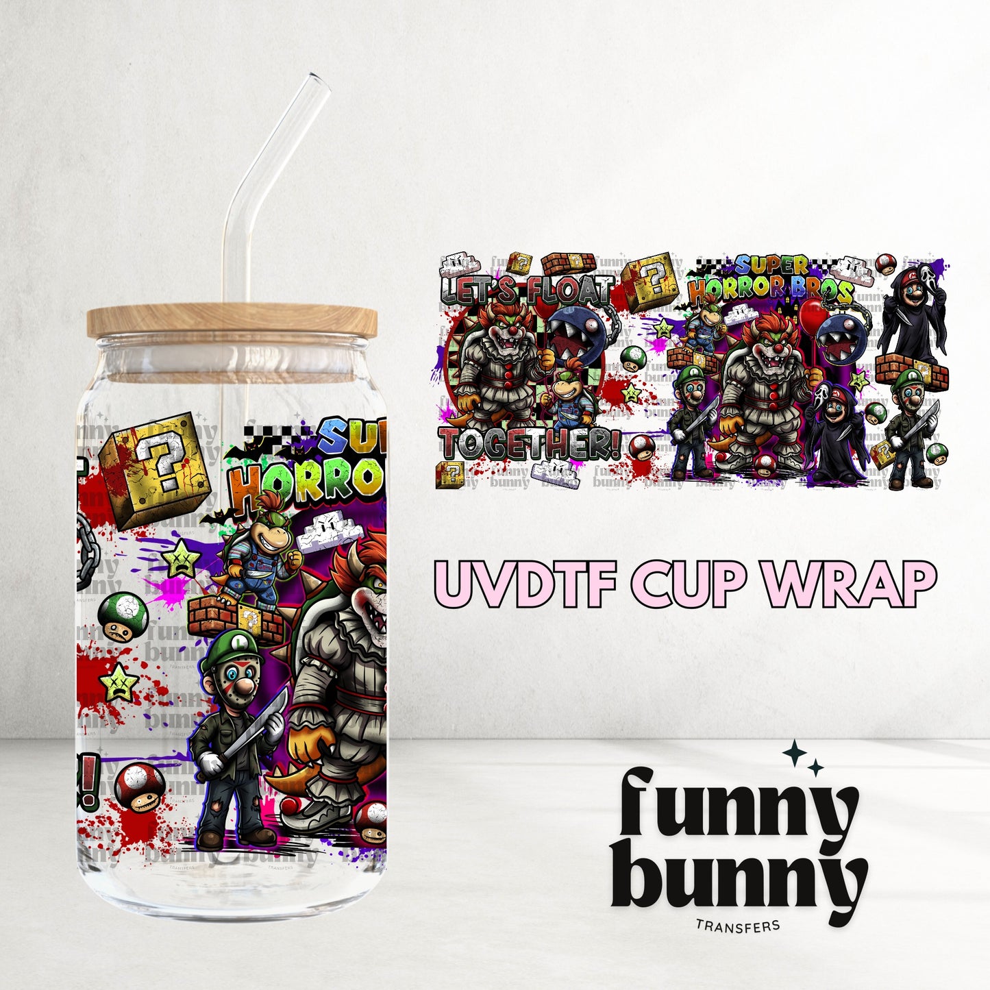 16OZ442 - 16oz UVDTF Cup Wrap