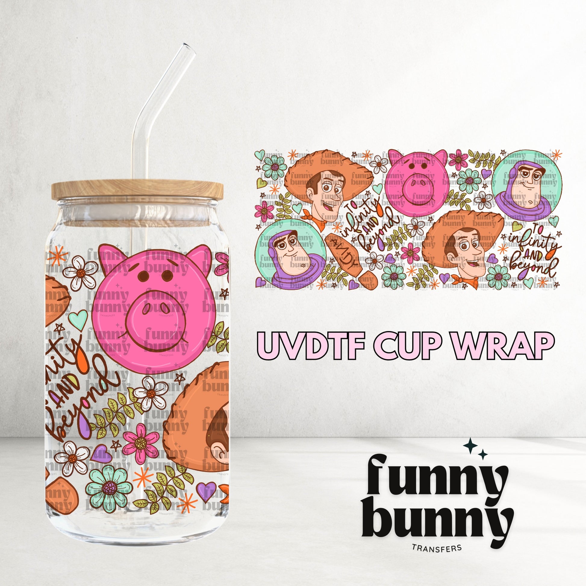 16OZ453 - 16oz UVDTF Cup Wrap
