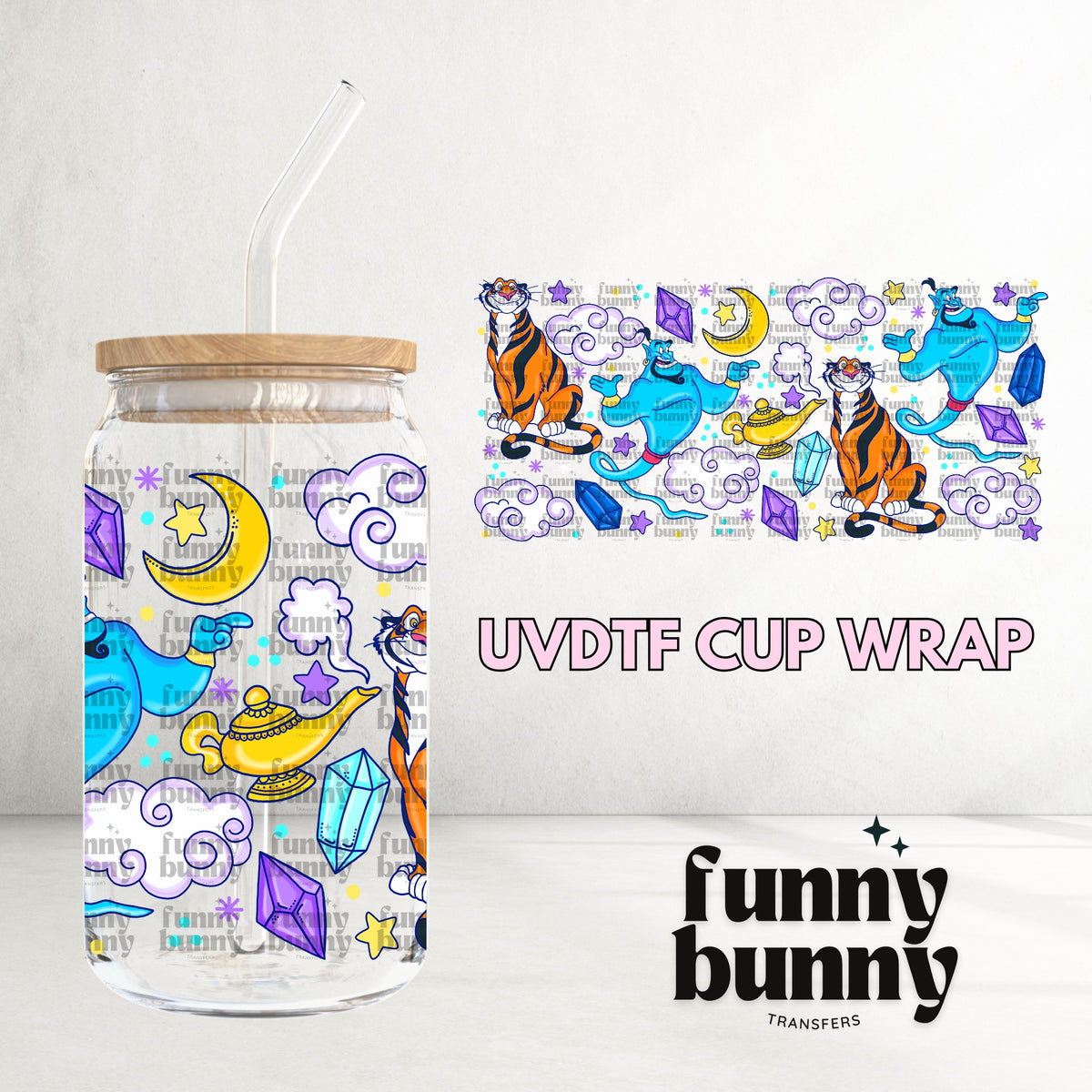 16OZ458 - 16oz UVDTF Cup Wrap