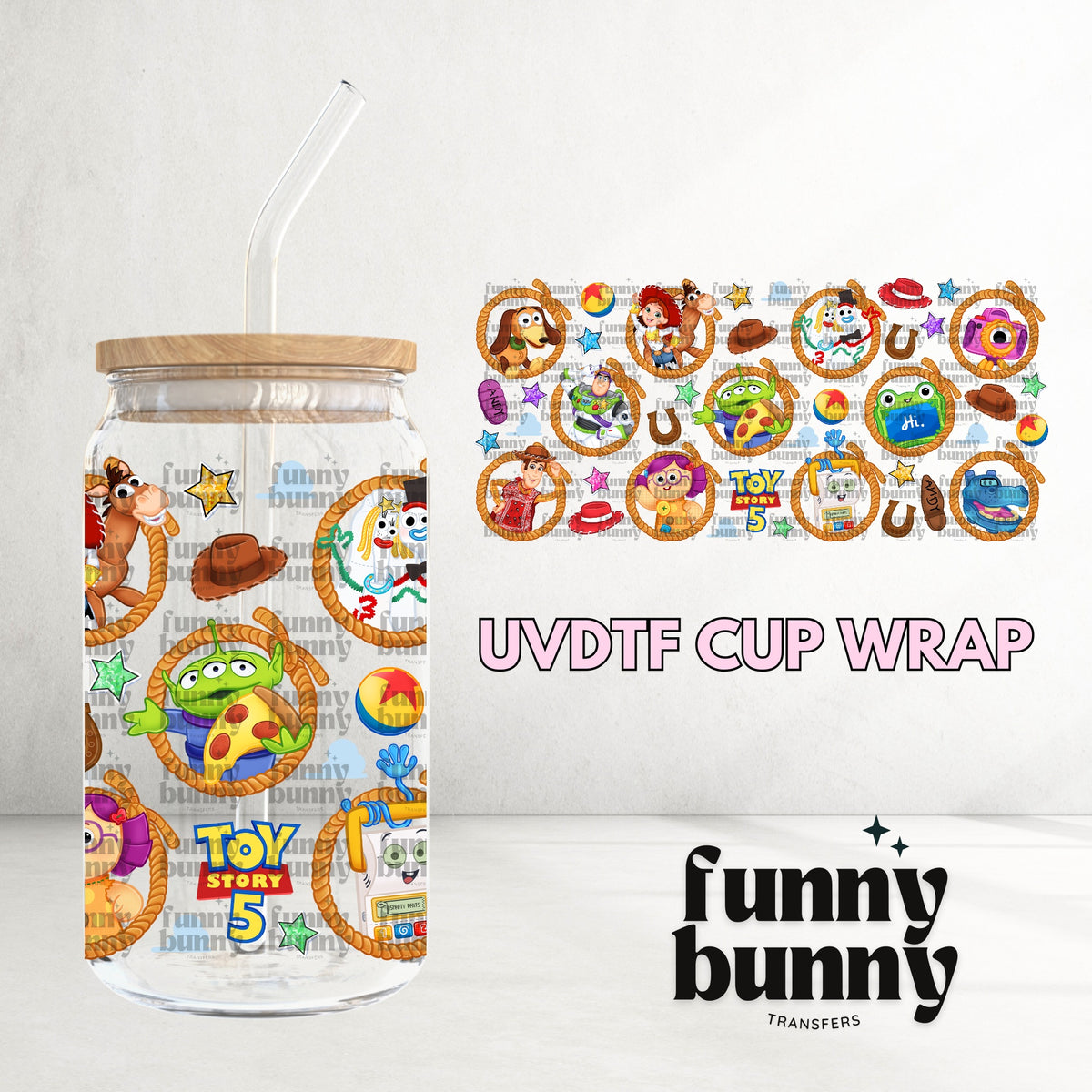 16OZ459 - 16oz UVDTF Cup Wrap