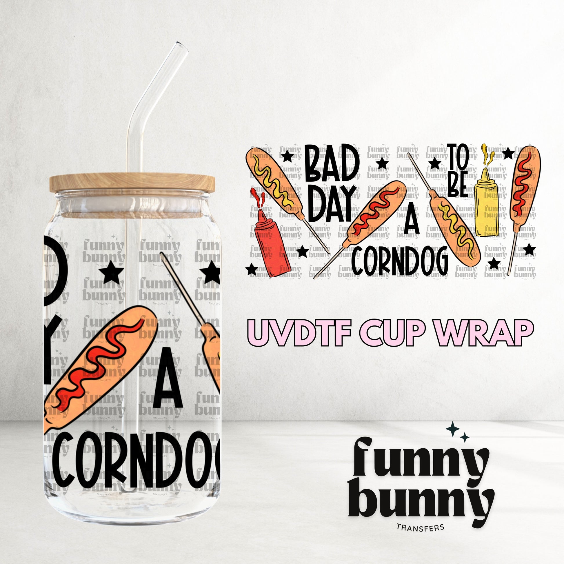 16OZ460 - 16oz UVDTF Cup Wrap