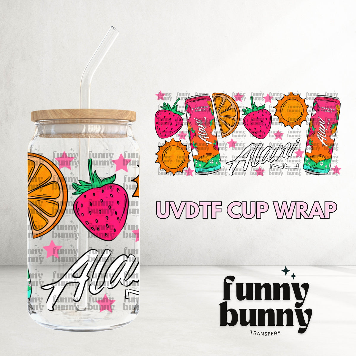 16OZ463 - 16oz UVDTF Cup Wrap